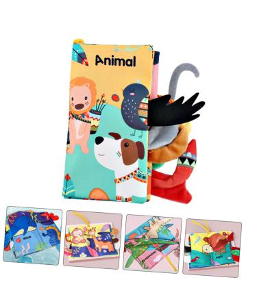 Bestonzon 2-Piece Fabric Crinkle Baby Books - Montessori Learning Toys & Puzzle Books for Toddlers | International Shipping - Buy Online on GoSupps.com
