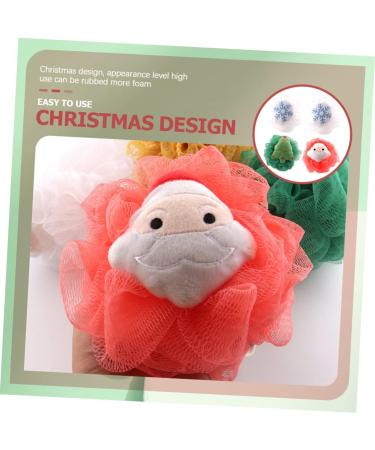 4pcs Exfoliating Bath Balls - Kids Bath Loofah Sponges & Shower Scrubbers for Skin Cleaning | International Shipping Available - Buy Online on GoSupps.com