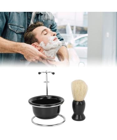 3pcs Professional Beard Shaving Brush Set - Manual Shaving Brush Bowl & Stand Kit for a Perfect Shave | International Shipping - Buy Online on GoSupps.com