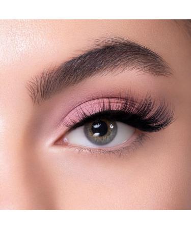 Melody Lashes | Ultra Fluffy Natural Eyelashes | Vegan & 25x Reusable | Soft Cotton Band for All Eye Shapes - Violet - Buy Online on GoSupps.com
