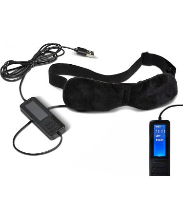 Electric Heated Dry Eye Mask by Wizard Research | 1-Year Money Back Guarantee - Buy Online on GoSupps.com