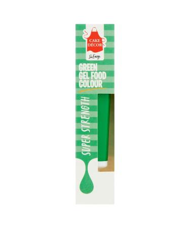 Cake D cor Gel Green Food Colour 19g