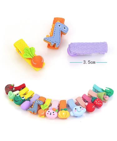 Buy Mhwan 26-Piece Hair Clips Set for Girls | Non-Damaging Fruit Vegetable & Animal Designs | Beautiful & Fun Accessories - Buy Online on GoSupps.com