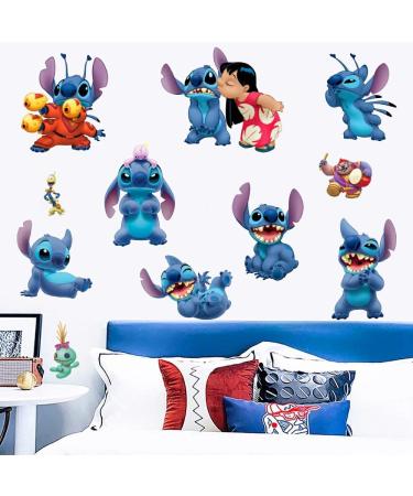 3D Lilo and Stitch Wall Stickers - Cartoon Wall Decals for Kids Room - 16.5X23.6 inch - Buy Online on GoSupps.com