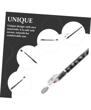 DOITOOL 4pcs Two-in-one Eyebrow Pencil Eyebrow Pen Pencil Eyeliner Eyebrow Pens Eyebrow Comb Brush - Buy Online on GoSupps.com