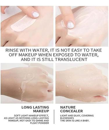 IFFANY Soft Matte Cream Concealer Full Coverage Concealer Powder Foundation Long Lasting Oil Control Cream Foundation for Dark Circles and Fine Lines - Buy Online on GoSupps.com