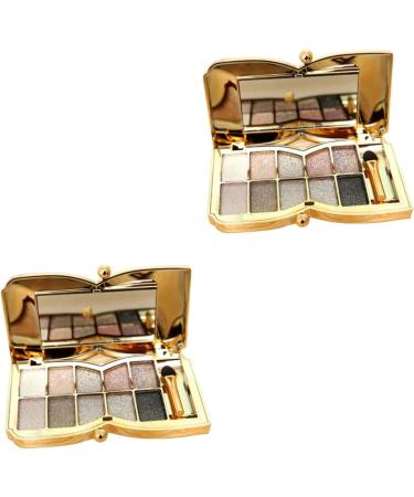 FOMIYES 2pcs Eye Shadow Palettes Eyeshadow Pallete Eyeshadow Palette Set Pearlescent 1 count (Pack of 1) As Shownx2pcs - Buy Online on GoSupps.com
