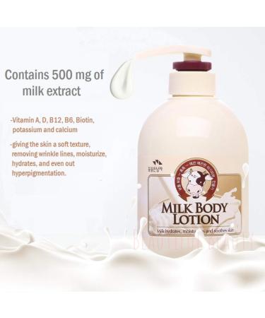 SOMANG Milk Body Lotion 500ml - Soothing and Moisturizing Formula - Buy Online on GoSupps.com