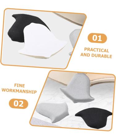 NOLITOY 18 Pairs Invisible Heel Inserts | Forefoot Half Size & Breathable Heel Pads for Women | Wear-Resistant Comfort Cushion Liners - Buy Online on GoSupps.com