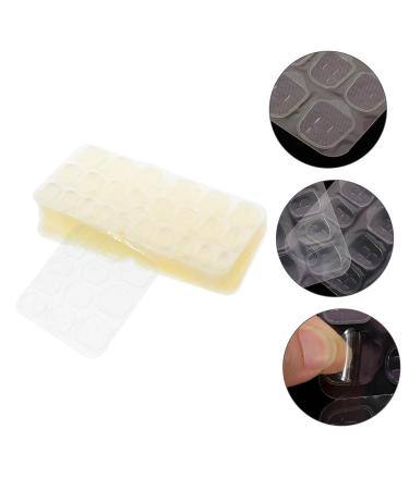 Healvian 50 Sheets Nail Jelly Glue Fake Nail Glue Tab Nail Adhesive Tabs Nail Glue for False Nails Transparent Nail Glue Sticker Labels Nail Sticker Nail Glue for Press on Nails 11.00X5.00X0.10CM As Shown - Buy Online on GoSupps.com