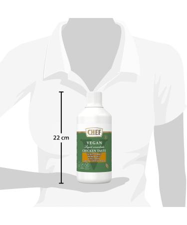 CHEF Liquid concentrate vegan liquid concentrate poultry flavor boost for savory dishes 100 natural flavor 1 piece 1 x 1 liter - Buy Online on GoSupps.com