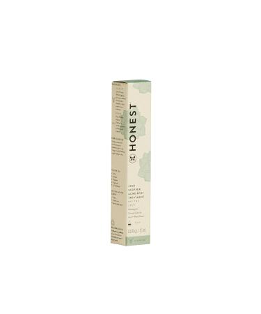 Honest Beauty Acne Spot Treatment for Oily Skin | Salicylic Acid & Glycolic Acid | Vegan Cruelty-Free | 0.5 fl oz - Buy Online on GoSupps.com