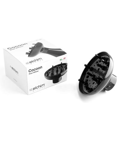 Elchim Cocoon 2 in 1 Dryer Diffuser Attachment for 8th Sense Run Light and 3900 Hairdryers - 1 Year Guarantee - Buy Online on GoSupps.com