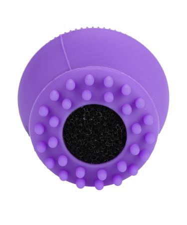 Octopus Shape Silicone Facial Cleansing Brush - Manual & Waterproof - Purple - Buy Online on GoSupps.com