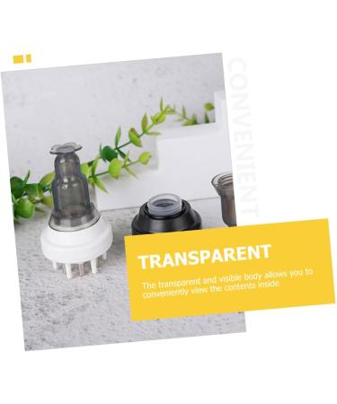  Healeved Healeved Scalp Applicator Comb Hair Detangler Applicator Removable Dandruff Dye Applicator Eyelash Shampoo Hair Serum Applicator Hair Applicator Comb Mister White Abs - Buy Online on GoSupps.com