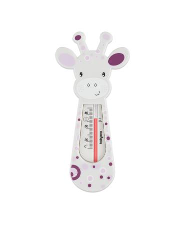 Baby Safe Floating Bath Thermometer GIRAFFE (Grey)