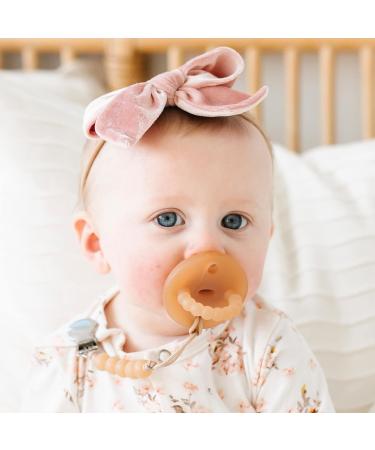 Ryan & Rose Cutie PAT Pacifier Teether - Clear Rubber Bulb - Buy Online on GoSupps.com