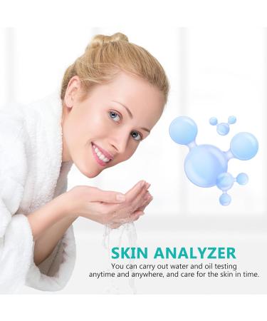 Veemoon 1 Set Moisture Tester Digital Skin Detector Pen Portable Skin Analyzer Skin Water Oil Tester Digital Skin Analysis Digital Skin Meter Skin Care The Face Abs Moisture Meter White - Buy Online on GoSupps.com