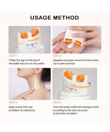 Bee Venom Collagen Neck Lift Cream with Roller Firming Anti-Aging Moisturizer for Neck & D collet Deep Hydration Sensitive Skin Safe 2.82 oz - Buy Online on GoSupps.com