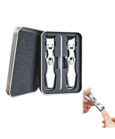 Nail Clippers for Thick Nails Long Handle Large Wide Jaw Opening Cutter with Safety Lock Heavy Duty Fingernail Clipper Heavy Duty Fingernail Clipper Trimmer Professional Ultra Sharp Toenail Cutter