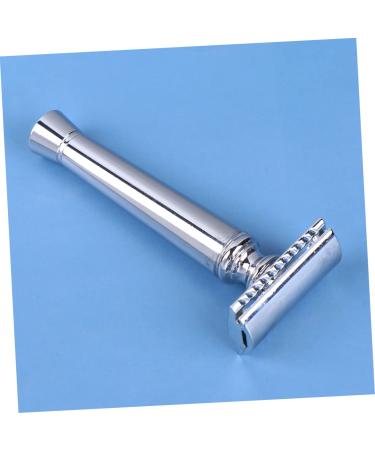 Beaupretty 2pcs Traditional Open Razor for Men - Reusable Safety Razor & Beard Trimming Tool | Travel-Friendly Shaving Set - Buy Online on GoSupps.com