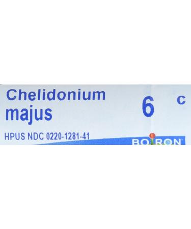 BOIRON Chelidonium Majus 6 C - 80 CT | Homeopathic Remedy for Liver Support | Fast International Shipping - Buy Online on GoSupps.com