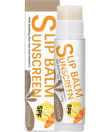  Sloane Sun Protection Balm Super Soft Organic Moisturizer SPF 30 Lip Balm with Fruit Aroma Long Lasting Moisturizer - Buy Online on GoSupps.com