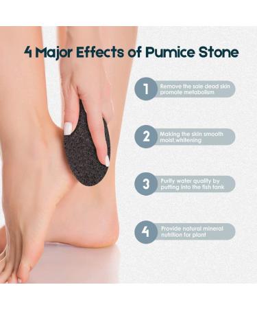 Vridale Pumice Stone for Feet - Callus Removal Foot Scrubber for Exfoliation - Hand & Foot Care - Buy Online on GoSupps.com