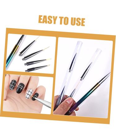 Beaupretty Nail Art Brushes 1 Set Nail Art Drawing Pen Nail Painting Supply Nail Salon Supplies Manicure Pens Nail Pens s Nail Art Pen Nail for Nail Art Replace Nail Line - Buy Online on GoSupps.com