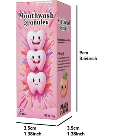Mundwater Granules - 27 Pieces of Mouthwash for Gum Health | Fresh Breath & Instant Relief - Shop Now! - Buy Online on GoSupps.com