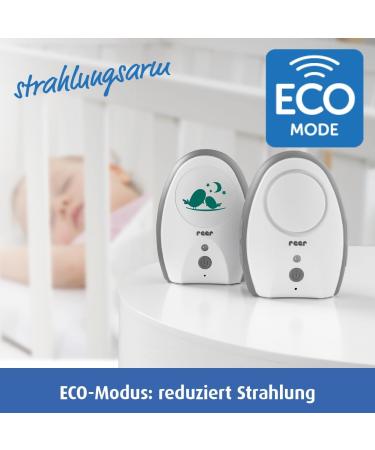 Reer 50040 Babyphone Neo Digital - 100% Tap-Proof Low Radiation 250m Range | Buy Now! - Buy Online on GoSupps.com