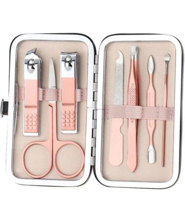 HCHGJKN Nail Clippers Manicure Nail Clippers Pedicure Set Black Stainless Steel Manicure Nail File Cutter Tweezers With Portable Travel(Schwarz) - Buy Online on GoSupps.com