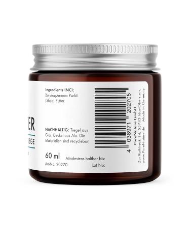 Pureature Shea Butter 60 ml - Natural Moisturizer for All Skin Types | Organic & Vegan | Fast Worldwide Shipping - Buy Online on GoSupps.com