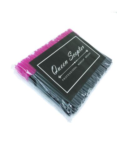 200Pcs Disposable Eyelash Wands Mascara Brushes - Rose Red Makeup Applicator - Buy Online on GoSupps.com