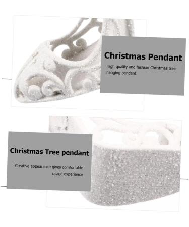 Zerodeko 48 Pcs Christmas Tree Pendant High Heel Shoes Decoration Party Hanging Decoration Kid Heels Christmas Tree Decorations High Heel Shoes Ornaments High Shoes Backdrop Ornament - Buy Online on GoSupps.com