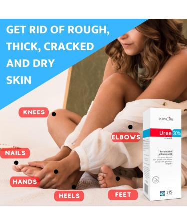 TIS HRERN MARN Urea Cream 30% - 50g for Eczema Psoriasis Dry Skin | Peeling Foot Cream & Scar Removal with Lactic Acid AHA - 1 Pack - Buy Online on GoSupps.com