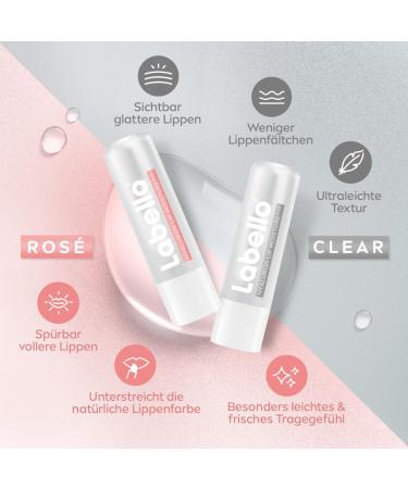 Beiersdorf Labello Hyaluron Lip Moisture Plus Lip Balm with ultralight texture lip balm with hyaluronic acid for soft lips 52 ml - Buy Online on GoSupps.com