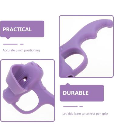 Operitacx 4-Piece Ergonomic Pencil Grips for Children - Handwriting Aid for Toddlers & Preschoolers | Posture Correction School Supplies - Buy Online on GoSupps.com
