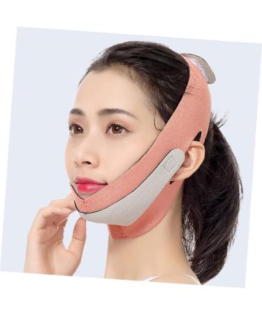 WOONEKY Thin Face Belt Chin Reducer Patch Lifting Bandage Facial Spandex Orange - Buy Online on GoSupps.com