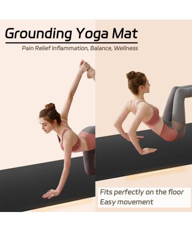 Losuvero Ground Mat Set - 61x88.9 cm Earth-Connected Therapy Yoga & Sleeping Mat for Improved Sleep Energy Pain Relief Inflammation & Wellness - Buy Online on GoSupps.com