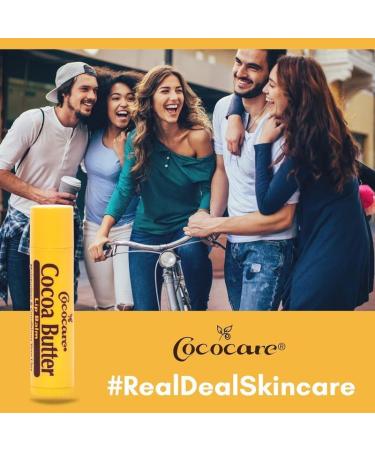 Cococare Cocoa Butter Lip Balm 0.15 oz (Pack of 8) - Buy Online on GoSupps.com