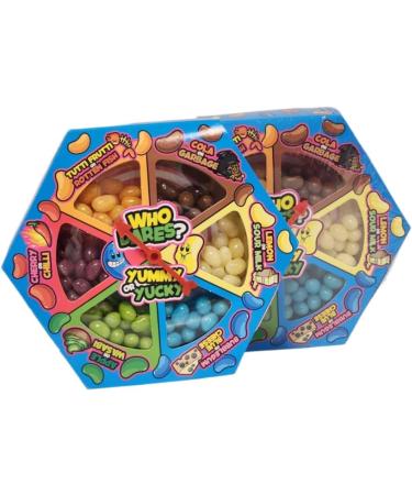 Jelly Bean Game Who Dares Yummy or Yucky Flavour Fun Spin Wheel Game Xmas Gift 120g 2Pack (hexagon2) - Buy Online on GoSupps.com