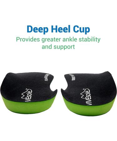 Vivesole 3/4 Orthotics Arch Support Insoles - High Arch Support for Flat Feet, Plantar Fasciitis, and Lower Back Pain Relief - Men's (9.5 US) - Buy Online on GoSupps.com