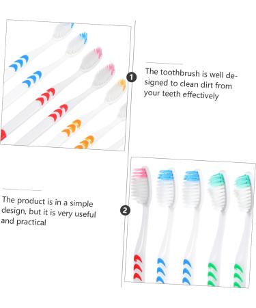 30 Disposable Soft Toothbrushes for Adults | Travel Oral Care Tools - Best for Women & Men - Buy Online on GoSupps.com
