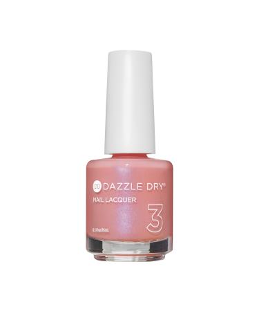 Dazzle Dry Nail Lacquer (Step 3) - Milky Way - An iridescent seashell pink. Semi-sheer shimmer. (0.5 fl oz) Milky Way | 0.5 Fl Oz