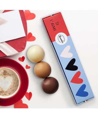 CHOCO COCOA BOMBS TO MELT IN YOUR HOT MILK - ARTISANAL CHOCOLATE - CHOCOLATE HEART VALENTINE'S DAY