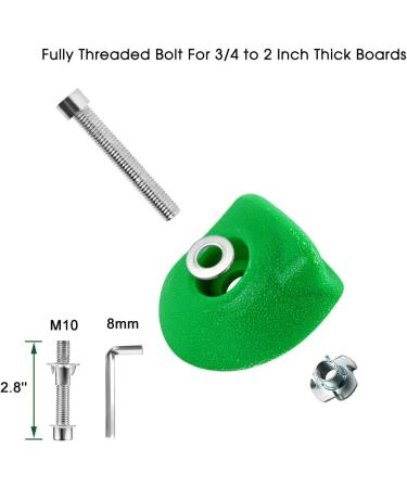 TOPNEW 32 Rock Climbing Holds for Kids & Adults - Indoor & Outdoor Playground Play Set with Mounting Hardware - Buy Online on GoSupps.com