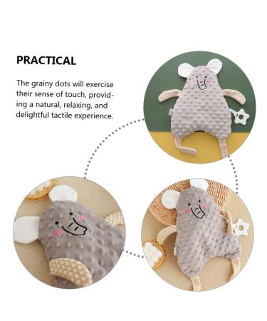 Shop Cabilock Baby Comfort Towel & Soothing Toys for Newborns | Calming Gray Doll 30x15cm | International Shipping Available - Buy Online on GoSupps.com