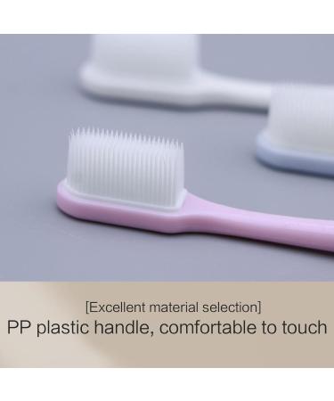 Cute Multi-Colored Soft Bristle Toothbrush Set for Adults & Kids - Travel-Friendly 3 Pieces - Buy Online on GoSupps.com