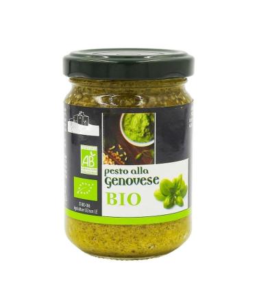 Agidra Genovese Organic Pesto Sauce - Pot 140g